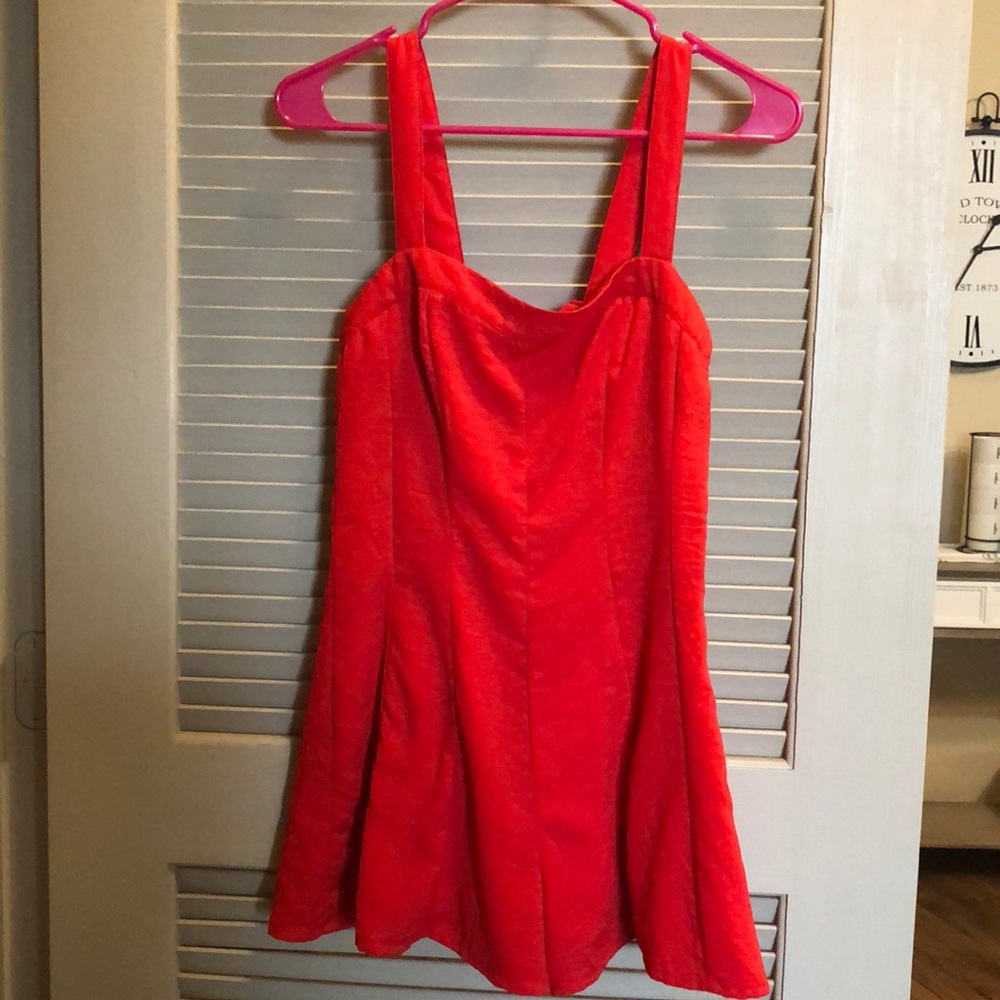One The Land women’s red romper